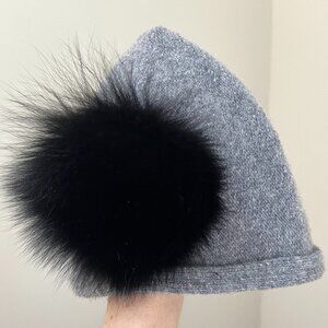 Wool and Fox Fur Canadian 1918 Hat